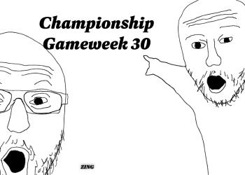 Game week 30 Championship Preview