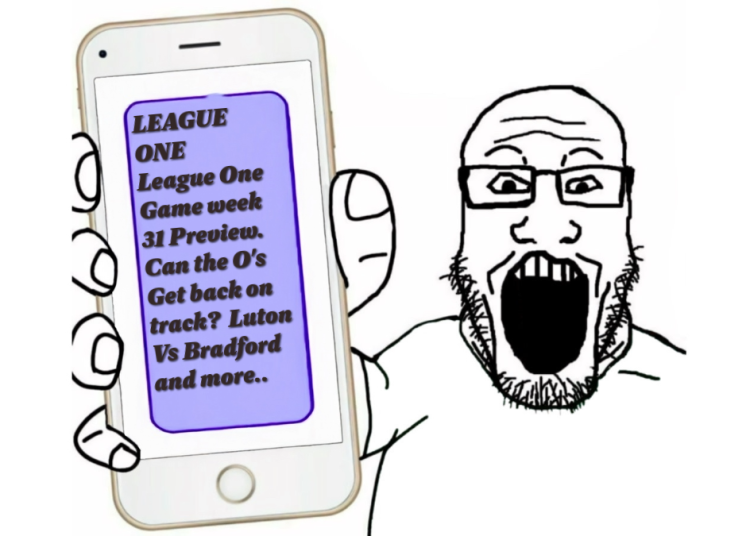 League One Game week 31 Preview