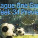 League One Week 34 Preview