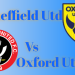 Sheffield United 3-1 Oxford United